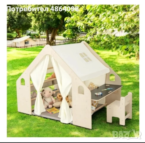 Дървена къща за Игра 6 в 1 GINGER HOME , снимка 4 - Други - 55075910