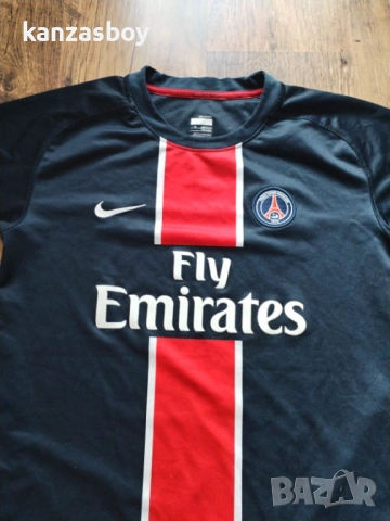 paris saint-germain x NIKE 2008-09 shirt l. boys - юношеска колекционерска тениска 158-170см. , снимка 2 - Детски тениски и потници - 54538921