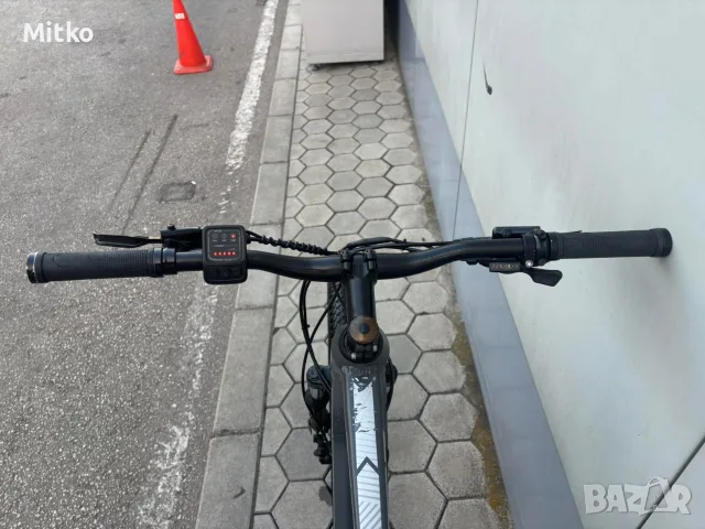 27.5 цола електрически алуминиев велосипед с 9 скорости усилени капли амортисьори , снимка 8 - Велосипеди - 55675697