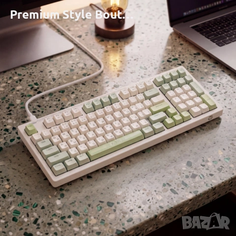 Механична клавиатура K300 – прецизност, комфорт и стил в едно, снимка 6 - Клавиатури и мишки - 54041383