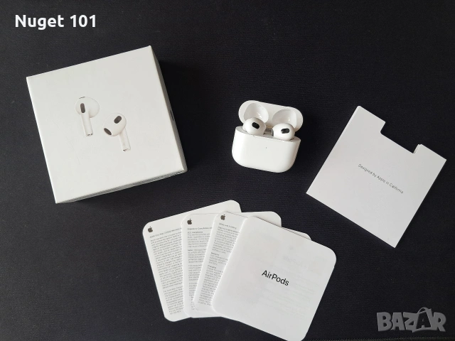 AirPods gen 3 Bluetooth слушалки