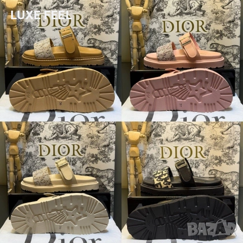 Dior ⚜️Дамски Чехли 