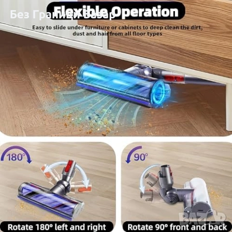 Нова Резервна моторизирана четка за прахосмукачка Dyson V15 V11 V10 V8 V7, снимка 6 - Други стоки за дома - 54870109
