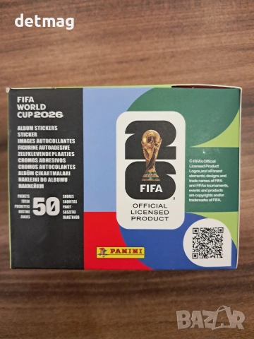 Стикери Панини Световно 2026 Panini FIFA World Cup магазин DARENLAND