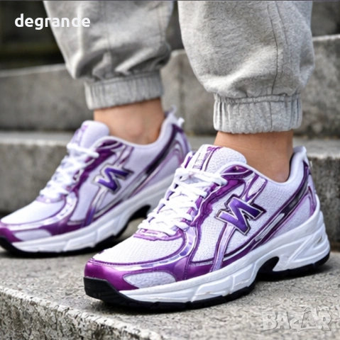 👟New Balance 530 White/Purple, снимка 2 - Маратонки - 54752917