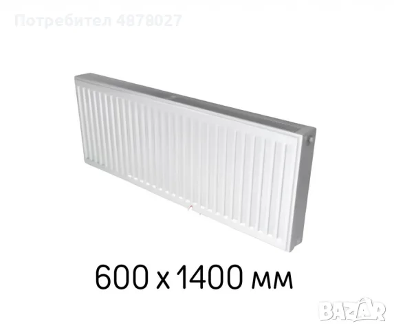 Панелен радиатор, снимка 2 - Радиатори - 55673414