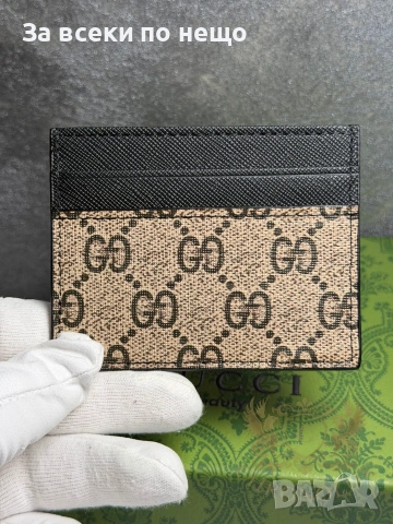 Gucci Snake Черен Визитник Код Chronolux9, снимка 2 - Портфейли, портмонета - 55078531