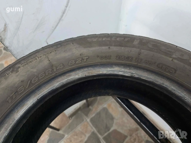 1бр зимна гума 175/65/14 HANKOOK L05900, снимка 2 - Гуми и джанти - 54853090