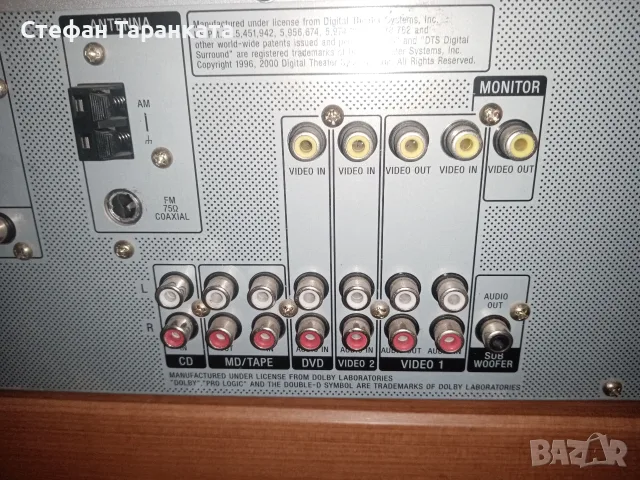 Усилвател със радио тунер SONY STR-495, снимка 7 - Ресийвъри, усилватели, смесителни пултове - 55598611