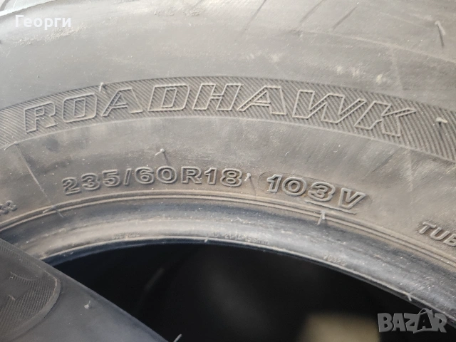 4бр. летни гуми 235/60/18 Firestone, снимка 3 - Гуми и джанти - 55000852