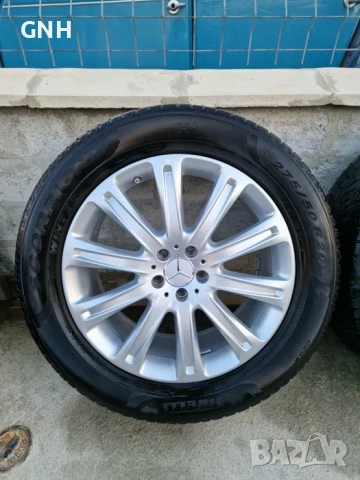 Джанти Mercedes 20 цола спорт пакет 5х112 8.5j et 29 на 53 275/50/20, снимка 5 - Гуми и джанти - 54576107