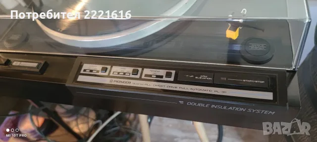 Pioneer PL-3F direct drive, снимка 5 - Грамофони - 55664033