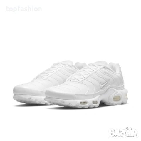 Nike TN Air Max Plus Triple White, снимка 4 - Маратонки - 54692636