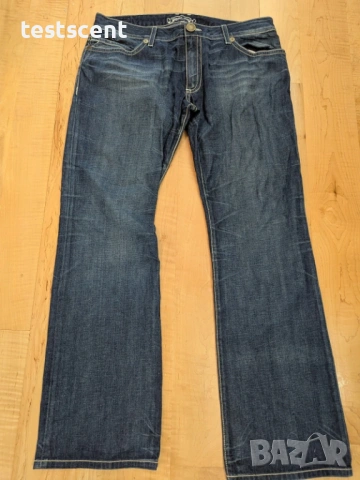 $229 Мъжки дънки Robin's Jean Mens Blue Denim Sz 38 W L 34" Red Cross Croco Made In USA , снимка 3 - Дънки - 53980755