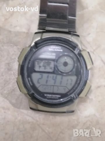 CASIO 5 ALARMS- МЪЖКИ ЧАСОВНИК РАБОТЕЩ , снимка 13 - Антикварни и старинни предмети - 55157483