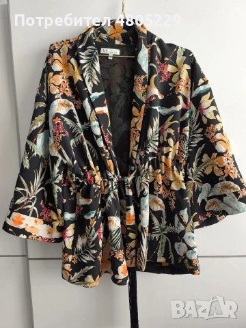 ZARA блейзер тип кимоно р-р С/М