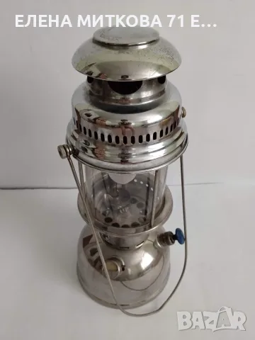 Petromax Original Germany 40 см неръждаема стомана, снимка 3 - Антикварни и старинни предмети - 55510466