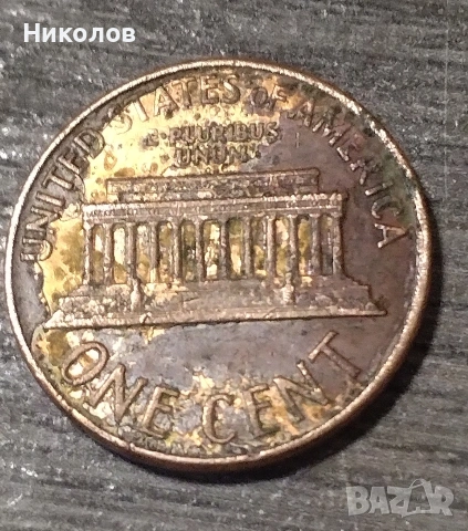 ONE CENT, снимка 2 - Нумизматика и бонистика - 53991550