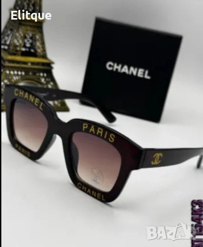 слънчеви очила chanel с калъф, снимка 12 - Слънчеви и диоптрични очила - 54323365