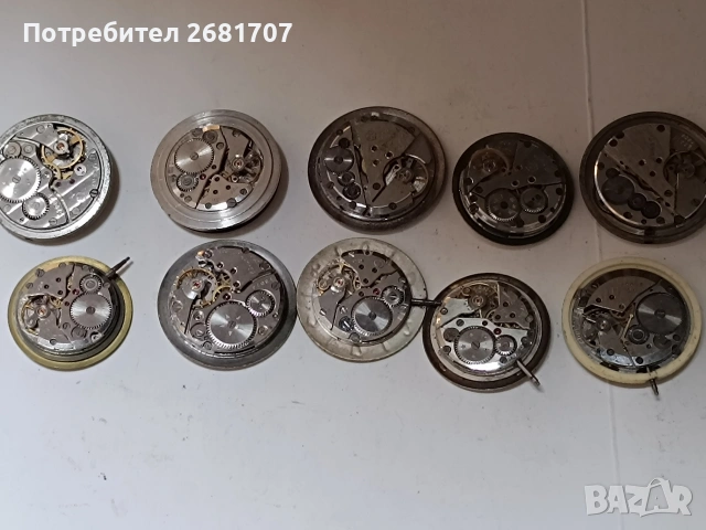 механизъм от механични руски часовници , снимка 4 - Мъжки - 54161009