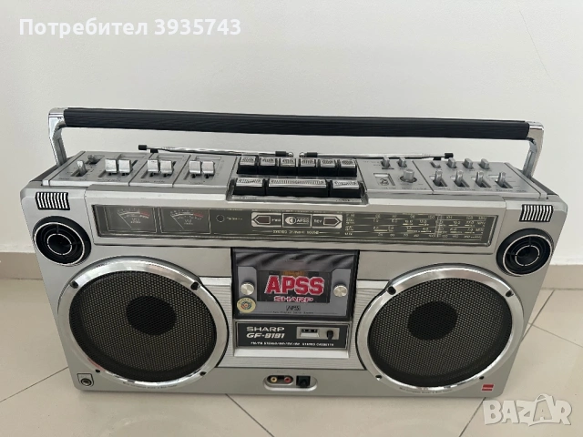 Sharp GF 9191 boombox Japan 