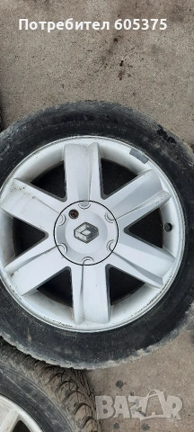 Алуминиеви джанти Рено Renault 16" комплект, снимка 2 - Гуми и джанти - 54794140