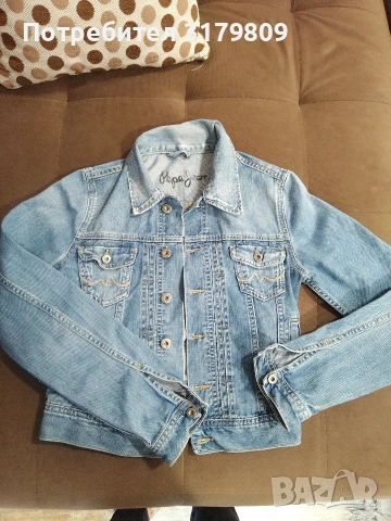 Дънково яке Pepe jeans. 