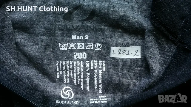 ULVANG THERMO 80% Merino Wool размер S термо буза 80% Мерино вълна - 2785, снимка 10 - Блузи - 55383451