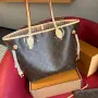Дамска чанта Louis Vuitton Neverfull, кожа кожа, снимка 9