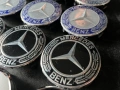 Капачки за джанти мерцедес/mercedes  и емблеми(75мм + 55мм), снимка 3