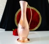 Медна кана чиста червена мед,безшевна,23 см. , снимка 4