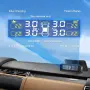 TPMS система за следене на налягането в гумите, соларно захранване, безжични външни сензори НОВИ, снимка 4