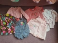Над 49бр. детски дрешки за момиче до 3 месеца - 50, 56 макс, снимка 10