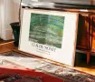Картина на Claude Monet с дървена рамка , снимка 2