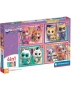 ✨Детски пъзел Clementoni 4 in1 Super Kitties/Bluey/Super Friends/PeppaPig, снимка 1
