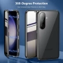Двоен Магнитен Кейс за Samsung Galaxy A37 / A57със защита на камерата, снимка 2