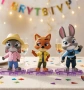 Лот 6бр големи фигурки Зоотрополис Zootopia , снимка 3