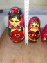 Матрьошка стара руска дарвена кукла 7 в 1, снимка 5