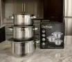 Cheffinger комплект тенджери от неръждаема стомана 3 части, снимка 2