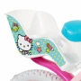 Детски велосипед Hello Kitty 16" с помощни колела, кошница и допълнително задно столче, снимка 8
