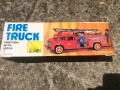 стара механична метална играчка "FIRE TRUCK" - MADE IN CHINA, снимка 12