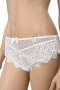 Hunkemöller бикини L – бели дантелени бикини с фин тюл на точки, снимка 2