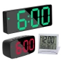 LED Часовник с Температура и Дата.Светещ Дигитален Будилник.ЛЕД Светещи Настолни Часовници.Будилници, снимка 17