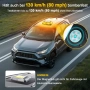 Въртяща се LED проблясваща лампа 12–24V 90 диода аварийно осветление, маяк, снимка 8