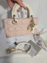 Dior D-Joy Дамска Розова Чанта От Агнешка Кожа Код Brand Luxury Fashion5, снимка 5