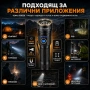 Мощен  фенер YEMAO ръчен LED прожектор 3000 Лумена 8 LED Диода за къмпинг лов риболов туризъм, снимка 4