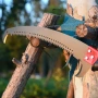 Телескопичен модулен трион за клони 1–8 м с 2 остриета и кука , снимка 3