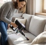 Безжична прахосмукачка с LED дисплей и EPA H12 филтър – до 35 минути непрекъсната работа
, снимка 2