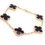 Златна дамска гривна Van Cleef 9,44гр. 16,5см. 14кр. проба:585 модел:37805-1, снимка 3