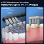 Електрическа четка за зъби OasiSmile Sonic, 5 режима, 41000 VPM Мощно дълбоко почистване, Акумулатор, снимка 7
